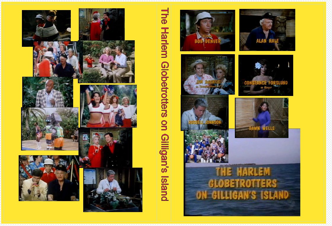 The Harlem Globetrotters on Gilligan's Island on 1 DVD