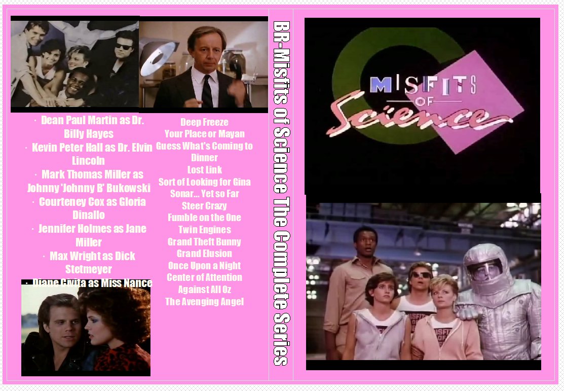 Misfits of Science The Complete Series on 4 DVDs