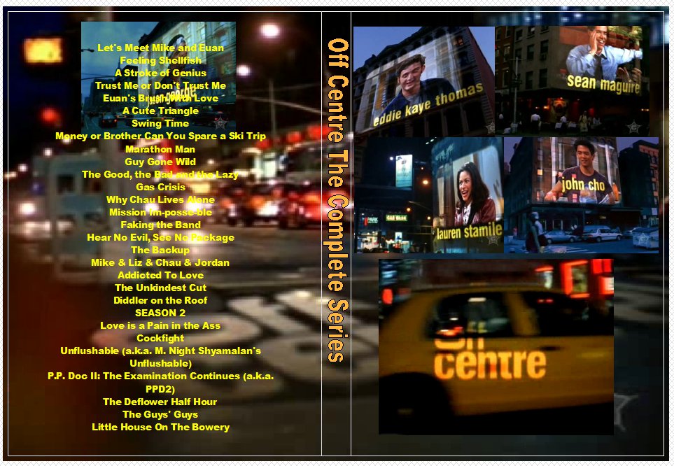 Off Centre The Complete Series on 3 DVDS.