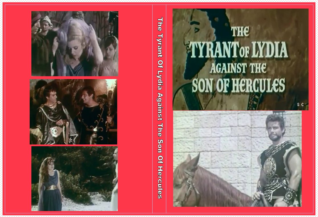 The Tyrant Of Lydia Against The Son Of Hercules On 1 Dvd