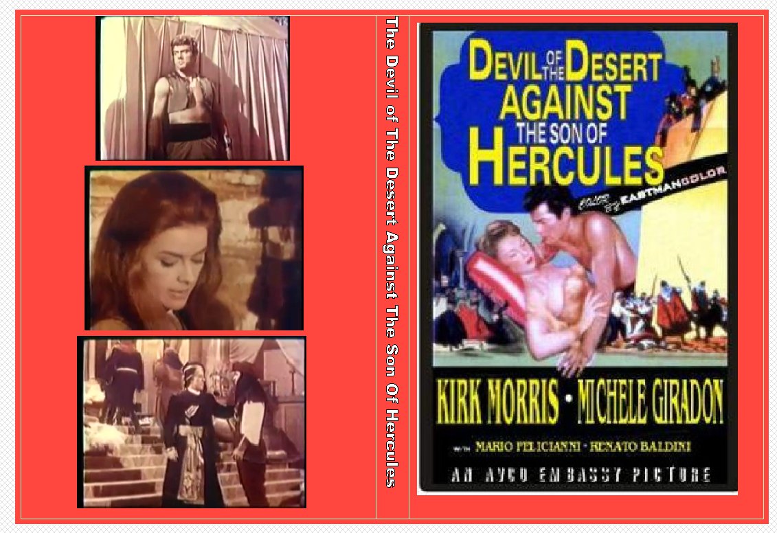 The Devil of The Desert Against The Son Of Hercules ON 1 DVD