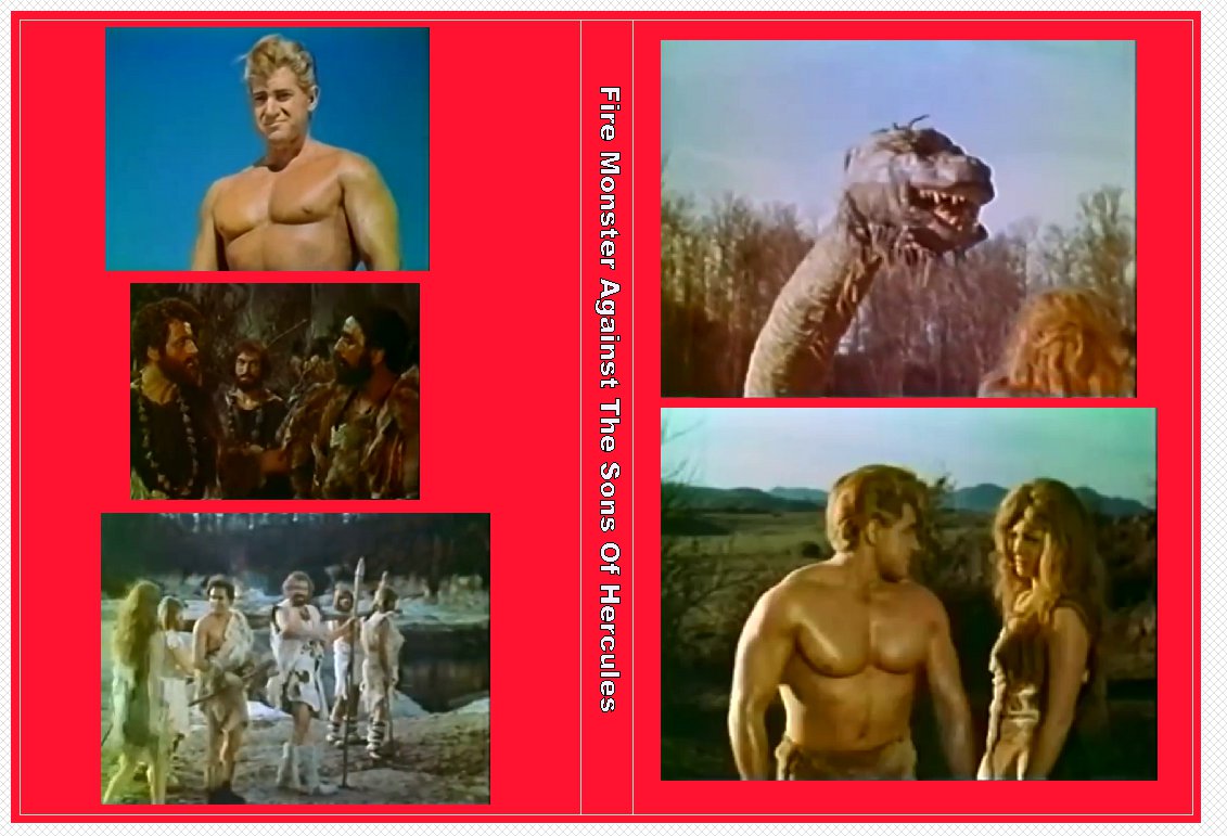 Fire Monster Against The Sons Of Hercules on 1 DVD