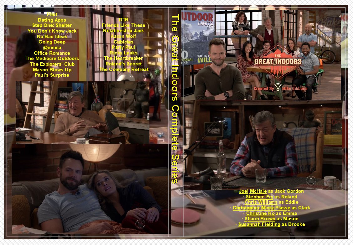 The Great Indoors Complete Series on 3 DVDs