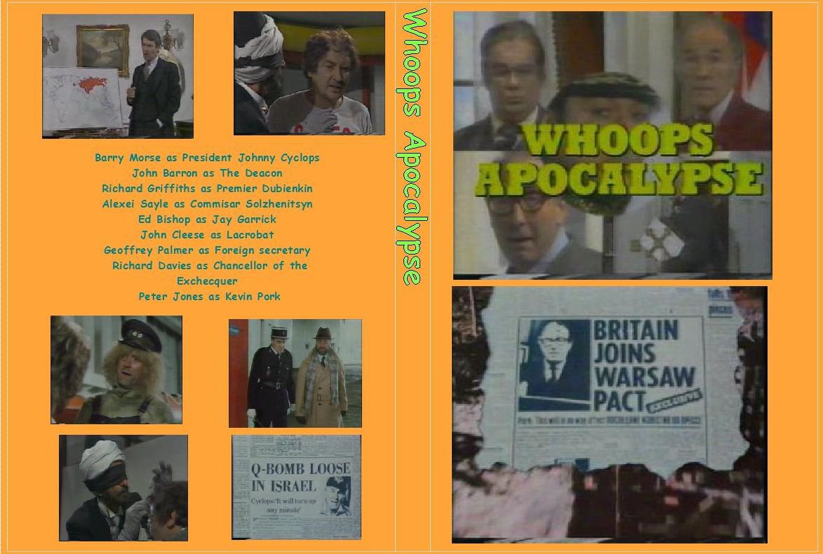 Whoops Apocalypse the complete series on 1 dvd