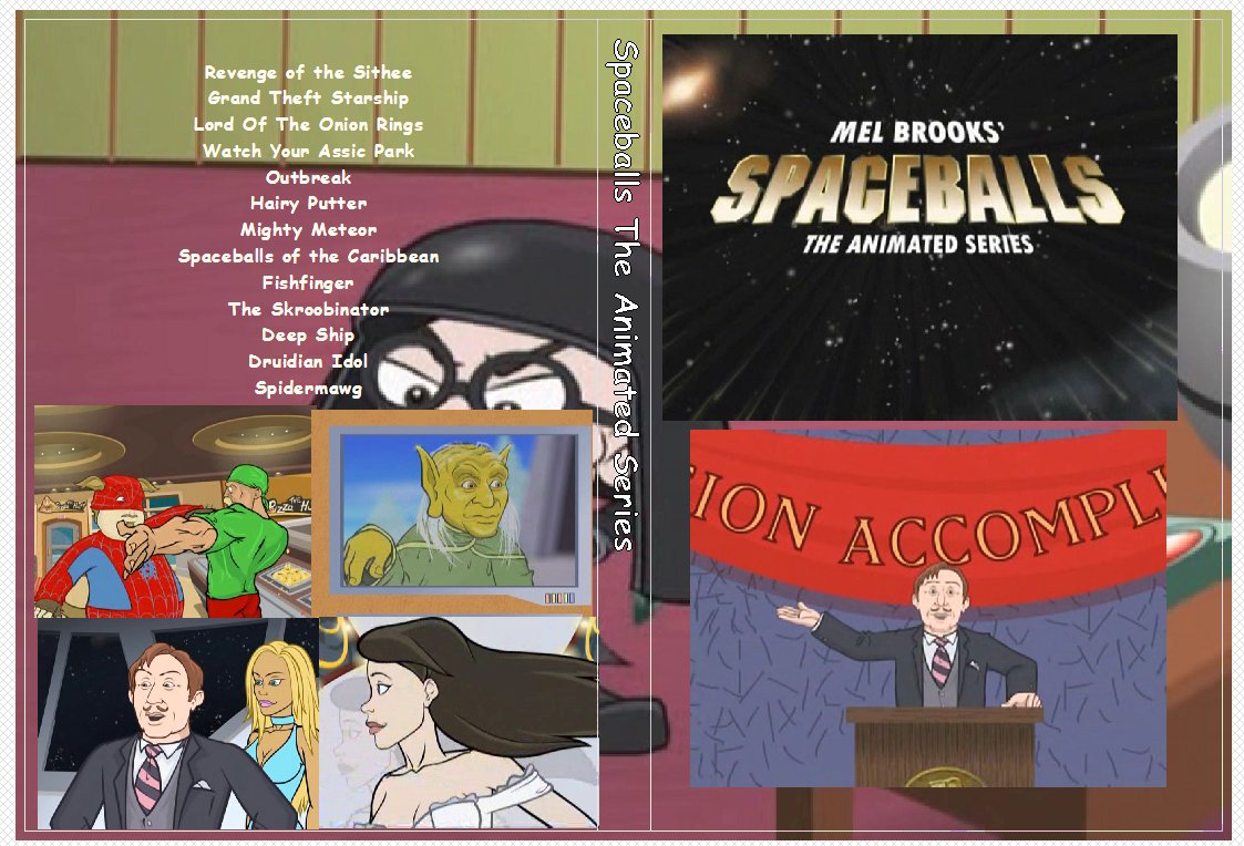 Spaceballs The Animated Series Complete on 2 DVDs