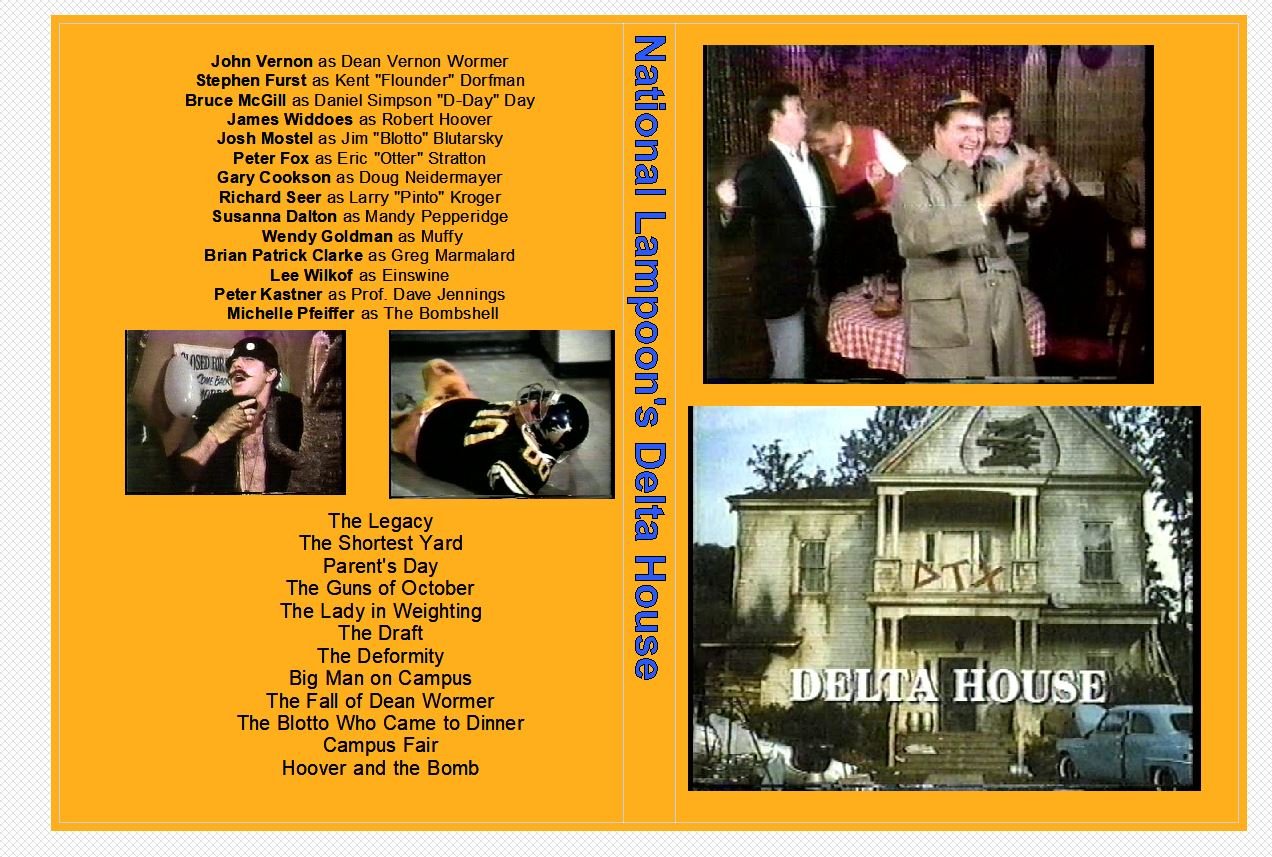 National Lampoon’s Delta House the TV series complete on 2 DVD’s 1979