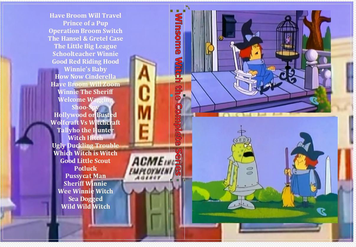 Winsome Witch the Complete Series on 2 DVDs