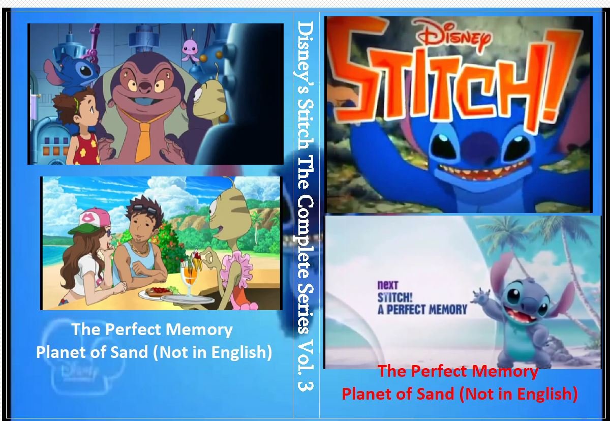 Disney’s Stitch The Series Complete On Dvd