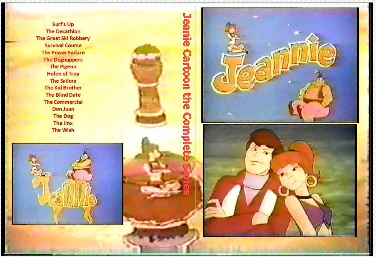 Jeanie Cartoon the Complete Series on 2 DVDs
