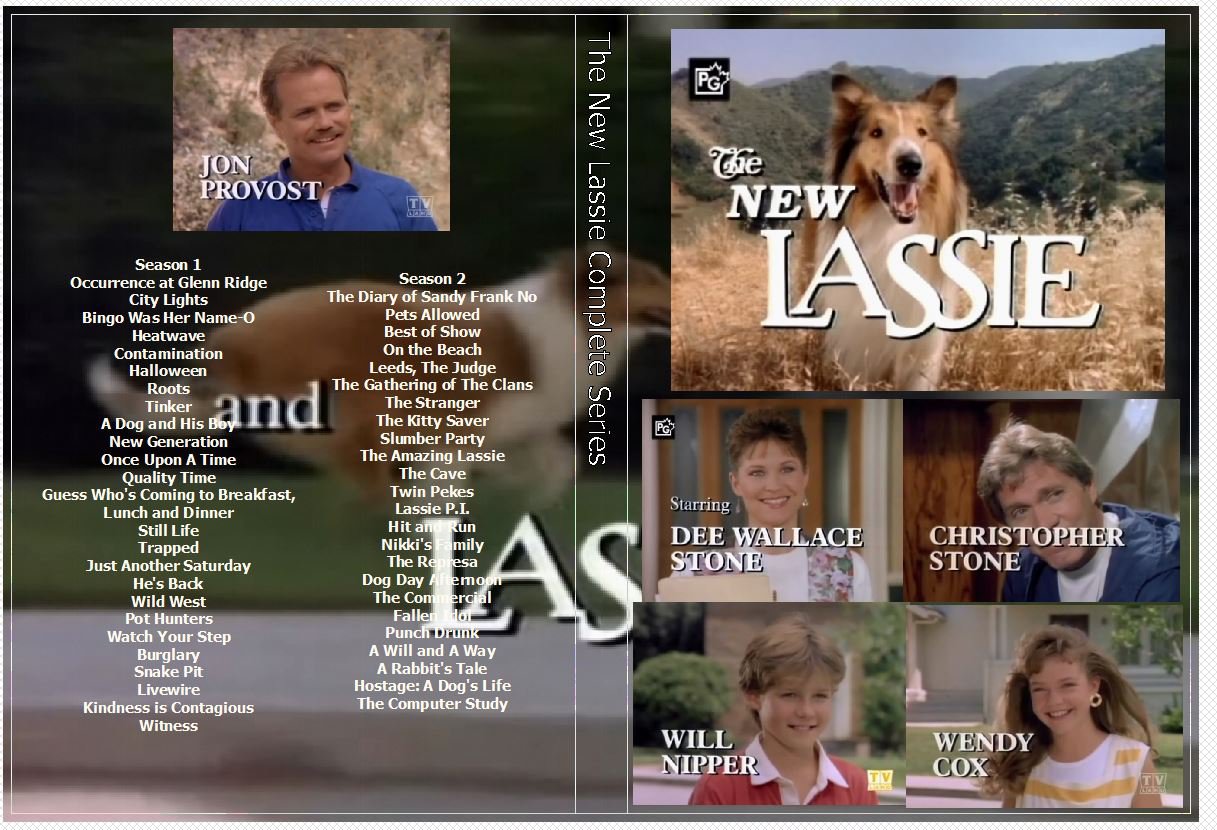 The New Adventures Of Lassie Complete Series On 6 Dvds Live Action Series 1989 92 3832