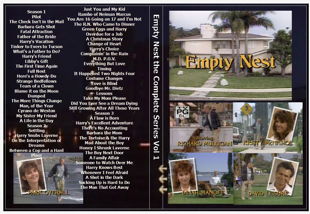 Empty Nest the Complete Series on 17 DVDs