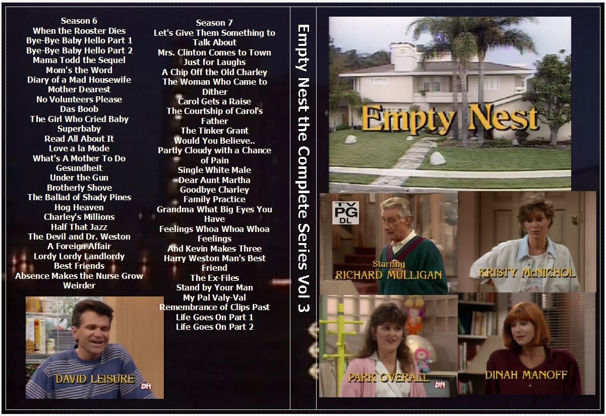 Empty Nest the Complete Series on 17 DVDs