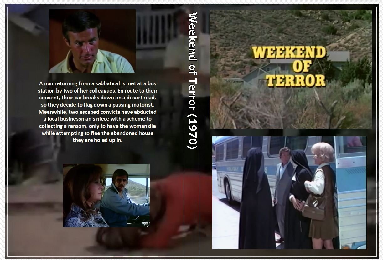 Weekend of Terror (1970) - Robert Conrad, Carol Lynley, Jane Wyatt, Lee Majors on DVD