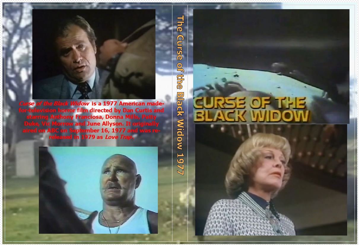 The Curse of the Black Widow 1977 Dan Curtis 1 DVD