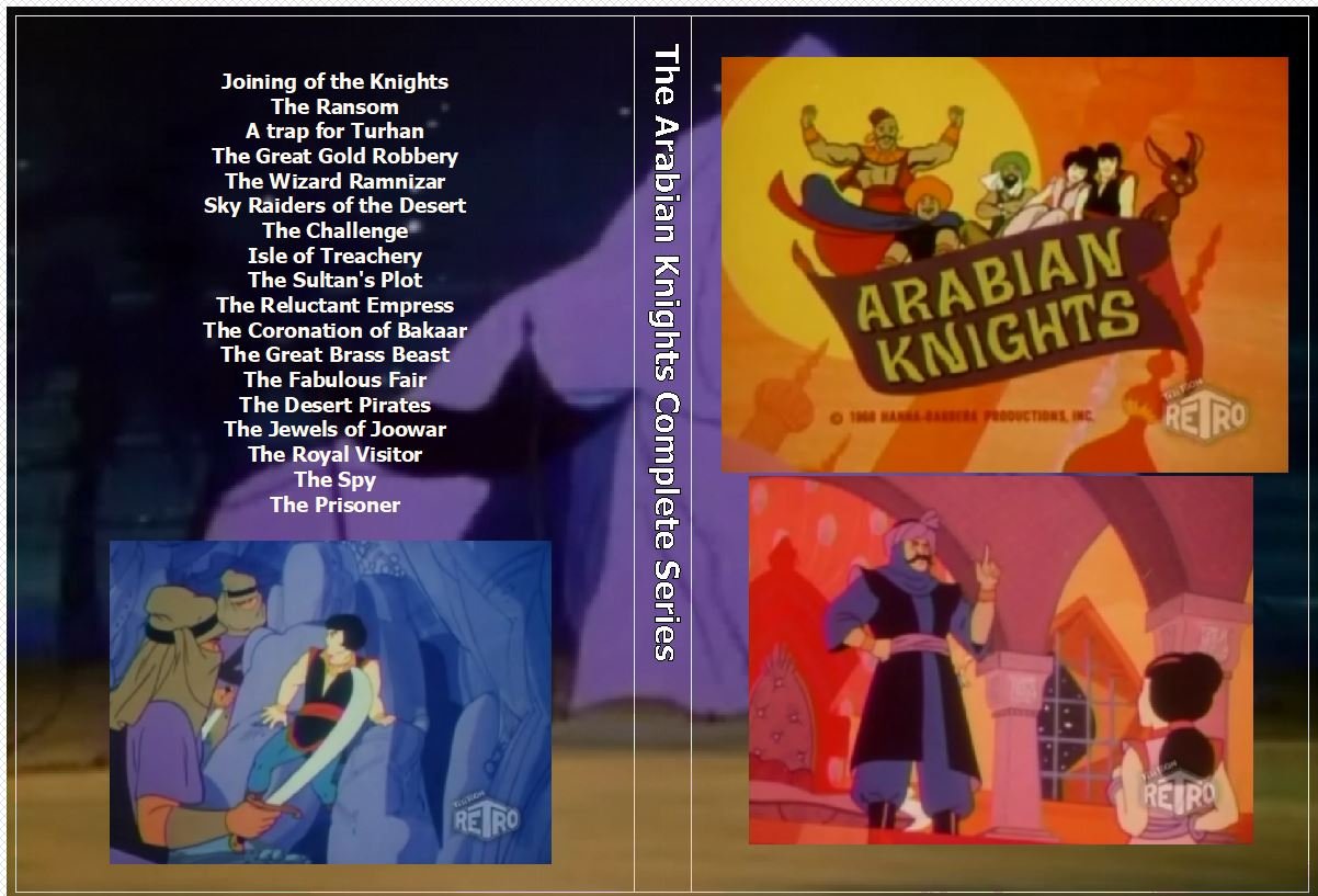 The Arabian Knights Complete Series on 1 DVD