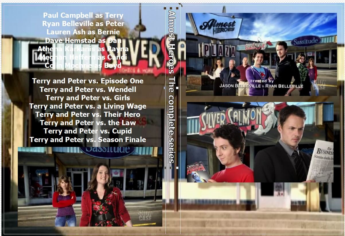 Almost Heroes The complete series on 1 DVD