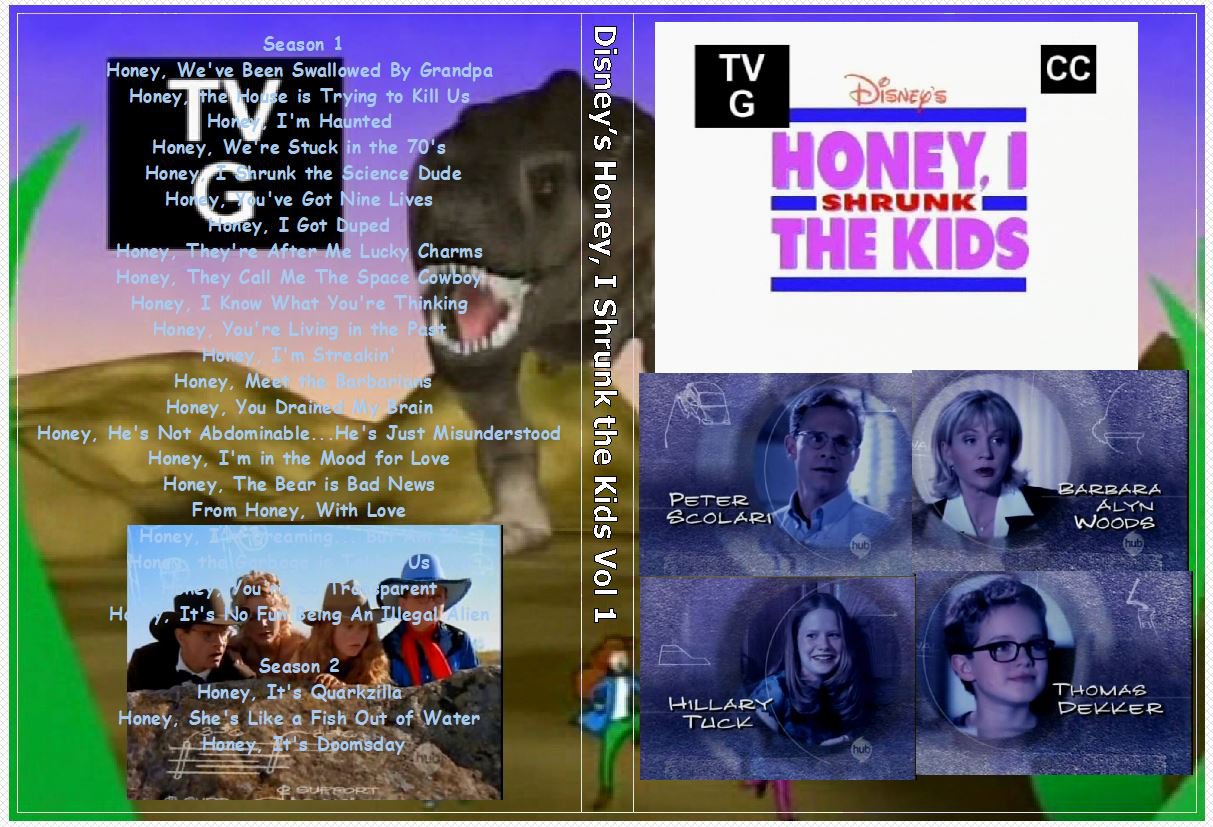 Disney’s Honey, I Shrunk the Kids series the complete series on 13 DVDs