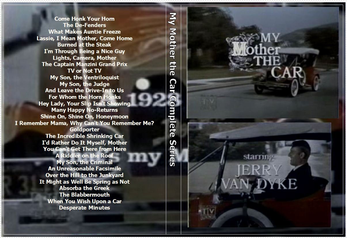 My mother the car complete series on 4 dvds 1965