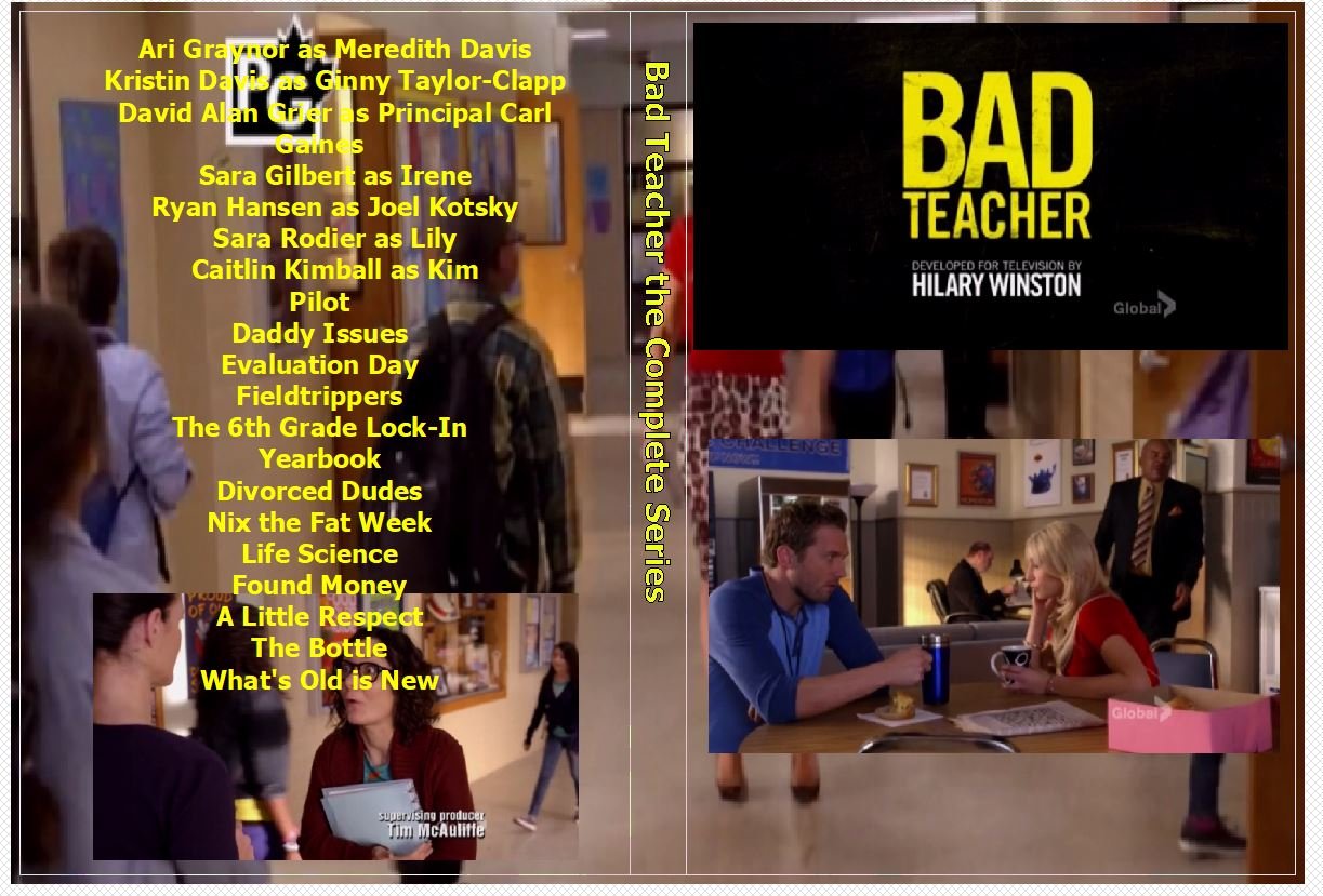 Bad Teacher the Complete Series on 2 DVDs