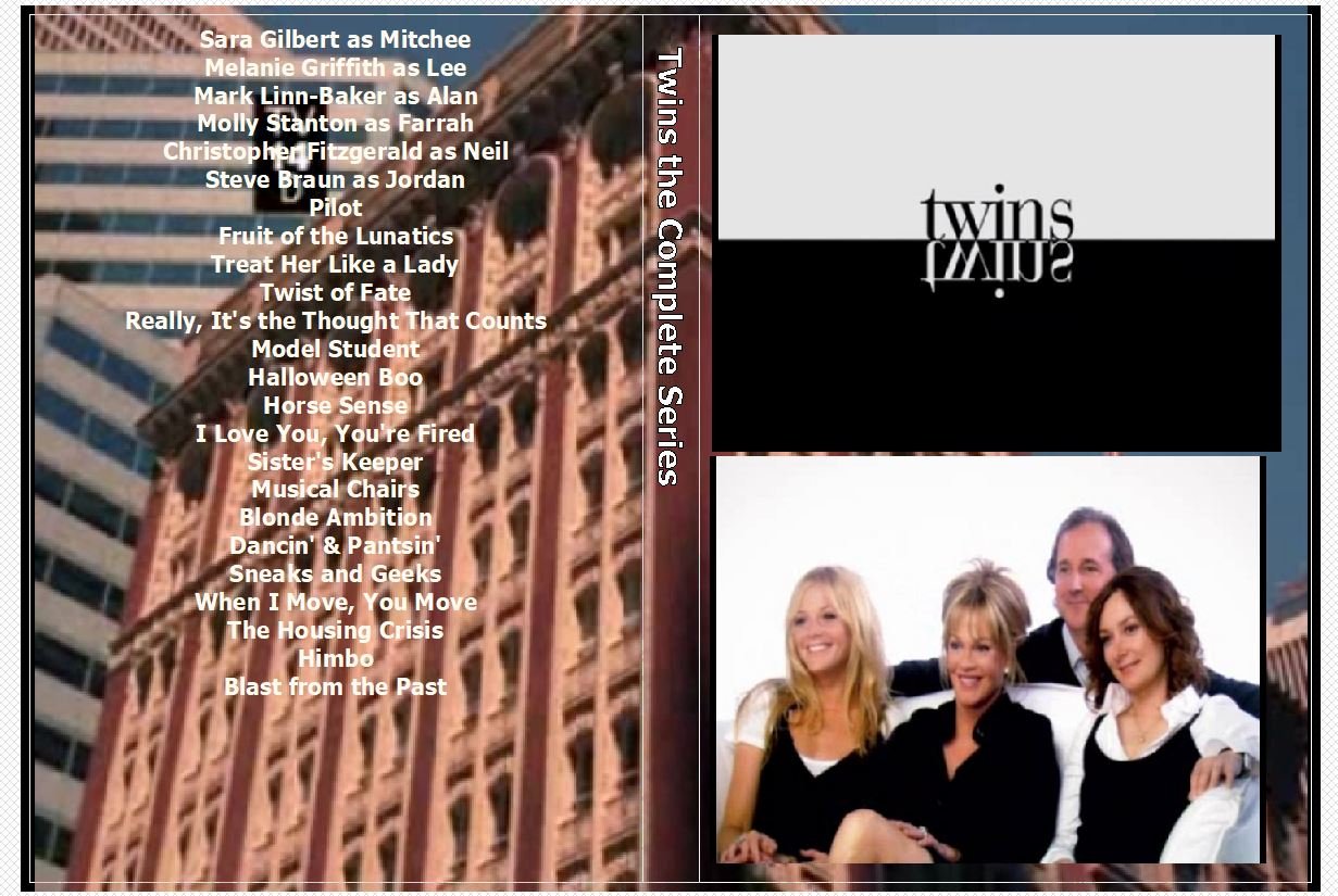 Twins the Complete Series on 2 DVDs