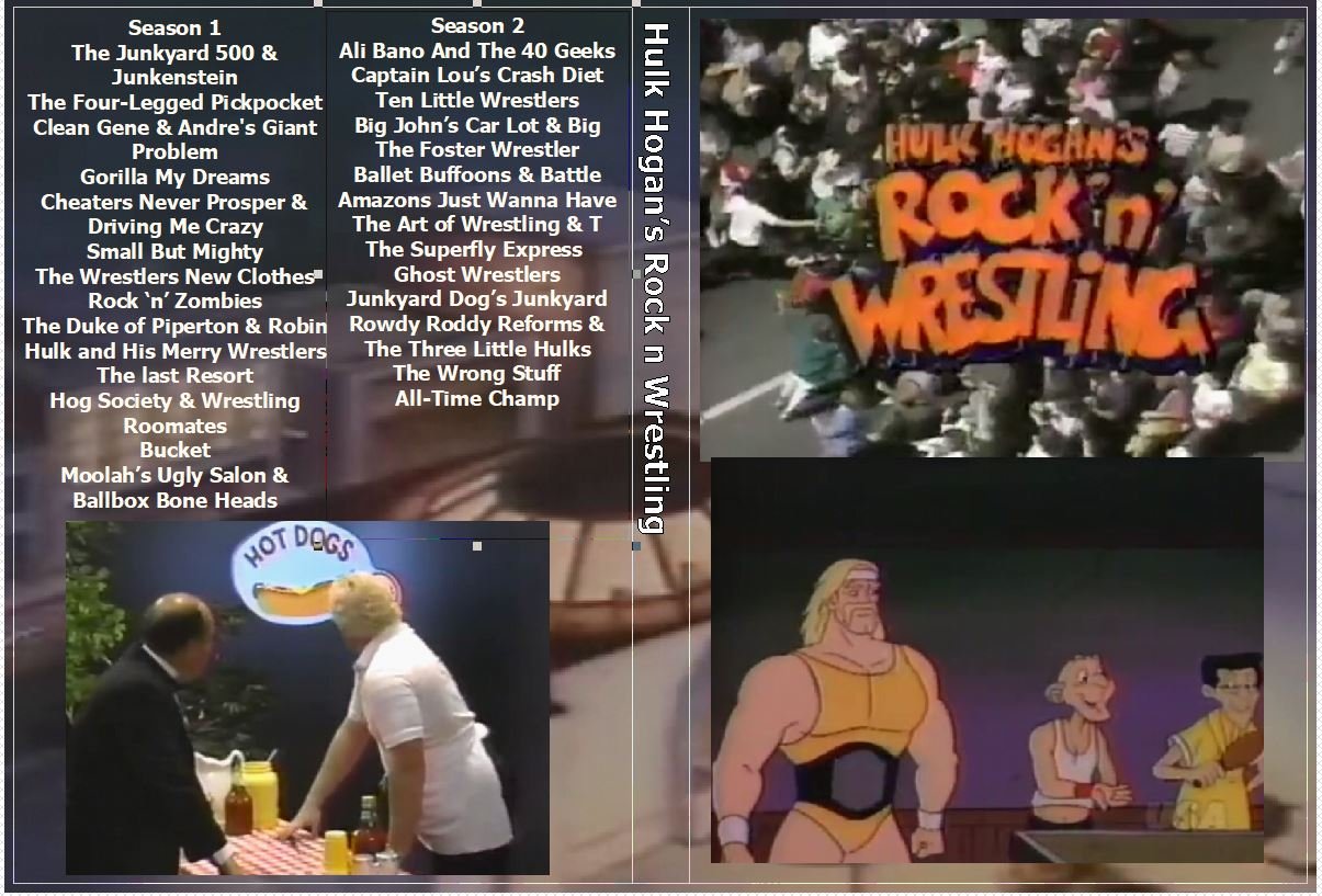 Hulk Hogan’s Rock n Wrestling the Complete Series on 3 DVDs