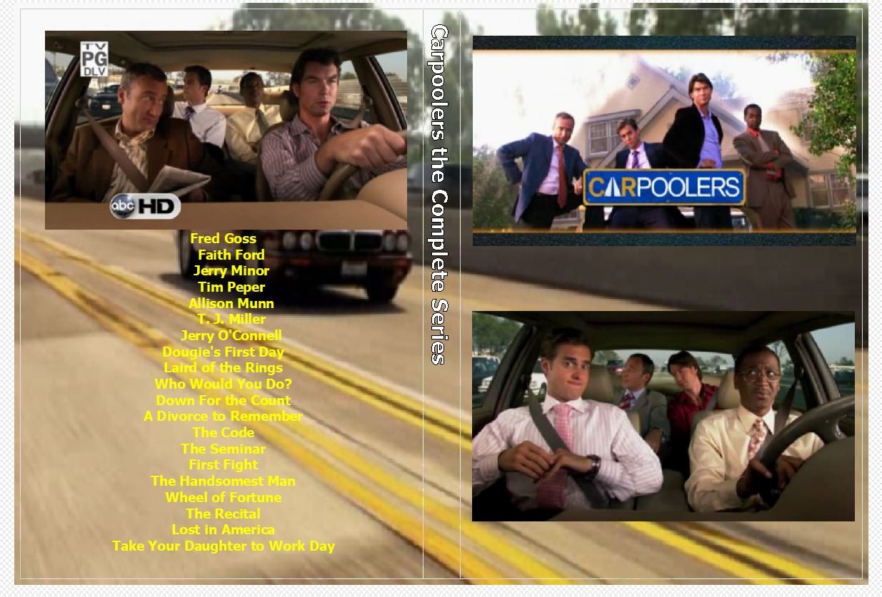 Carpoolers the Complete Series on 2 DVDs