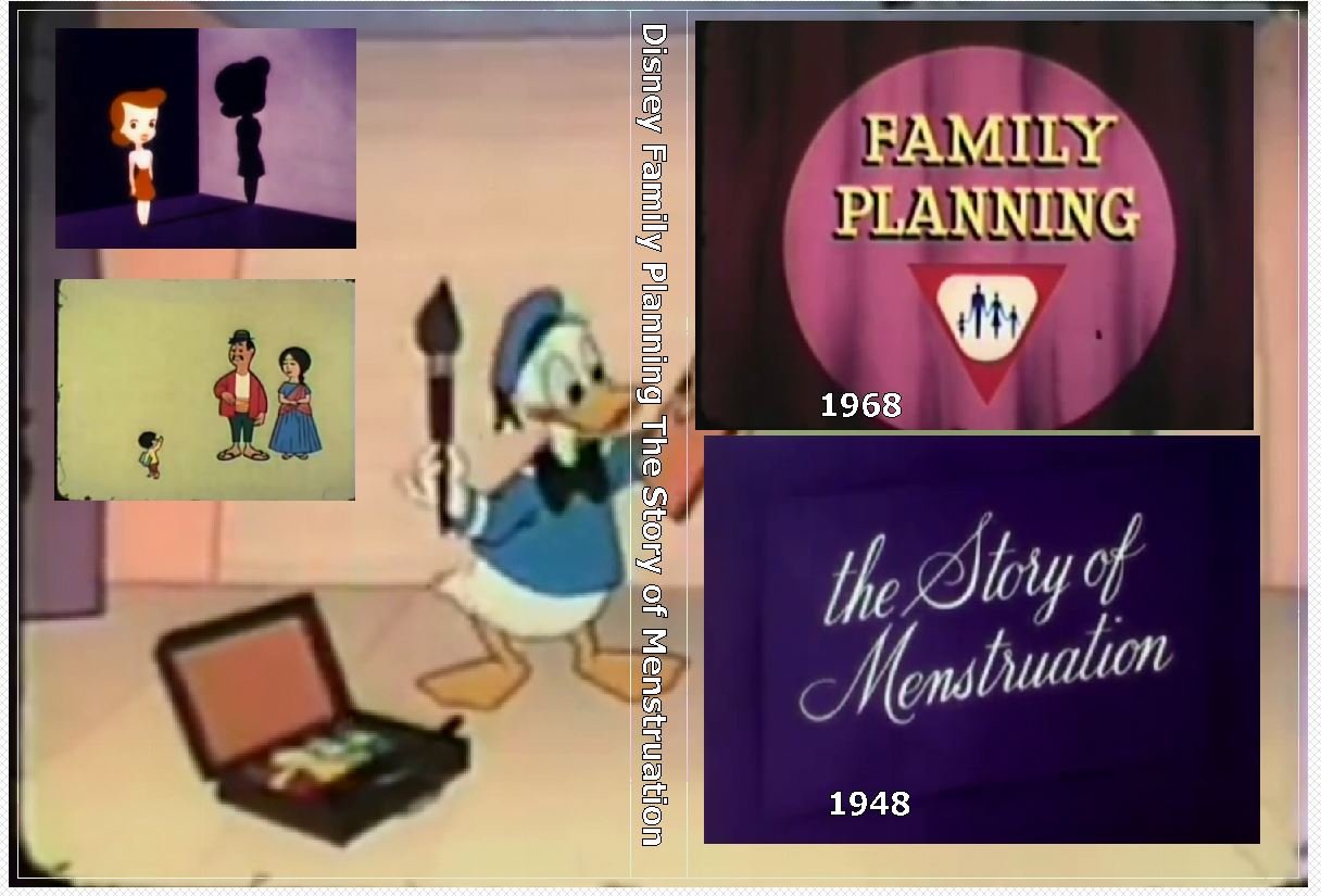 Disney Special Shorts Family Planning and the story of Menstruation on 1 DVD
