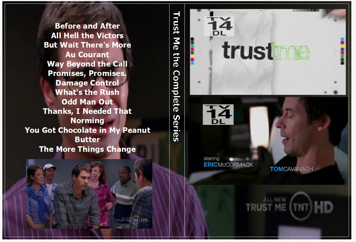 Trust Me the Complete Series on 3 DVDs