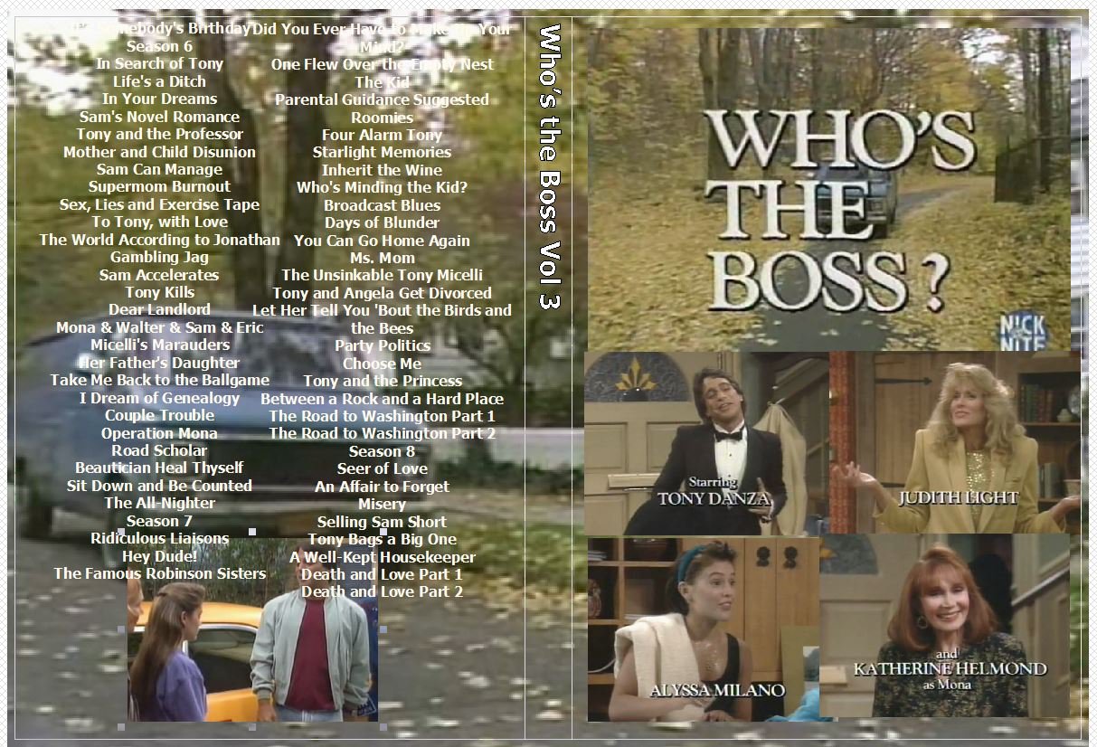 Whos The Boss The Complete Series On 20 Dvds 