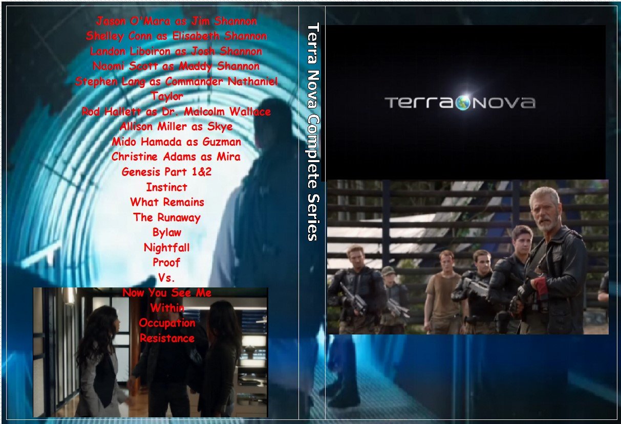 Terra Nova Complete Series on 3 DVDs