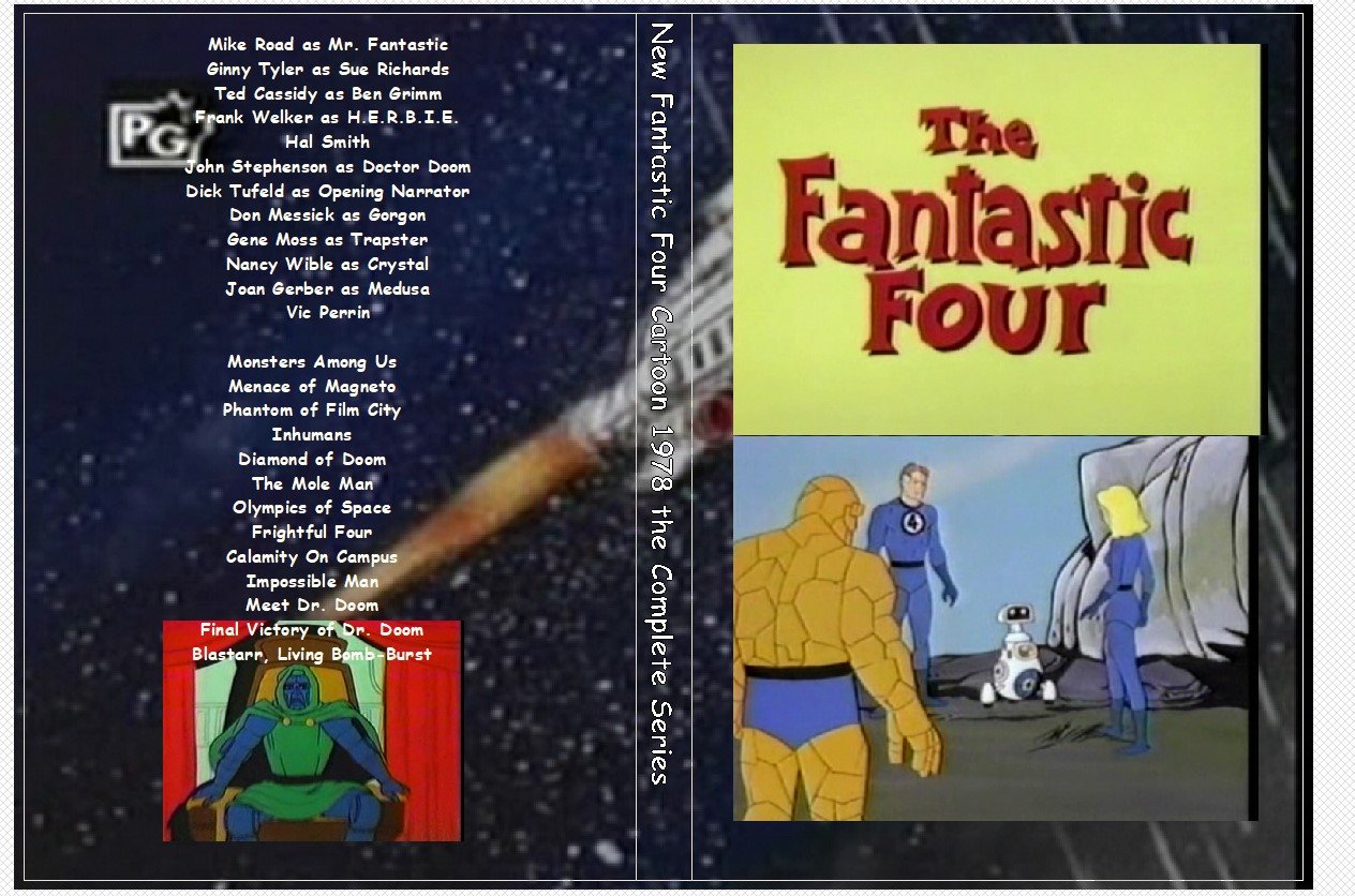 The New Fantastic Four Cartoon 1978 the Complete Series