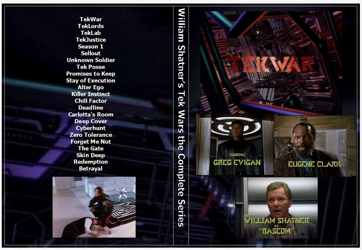 William Shatner&acirc;��s Tek Wars the Complete Series on 6 DVD&acirc;��s