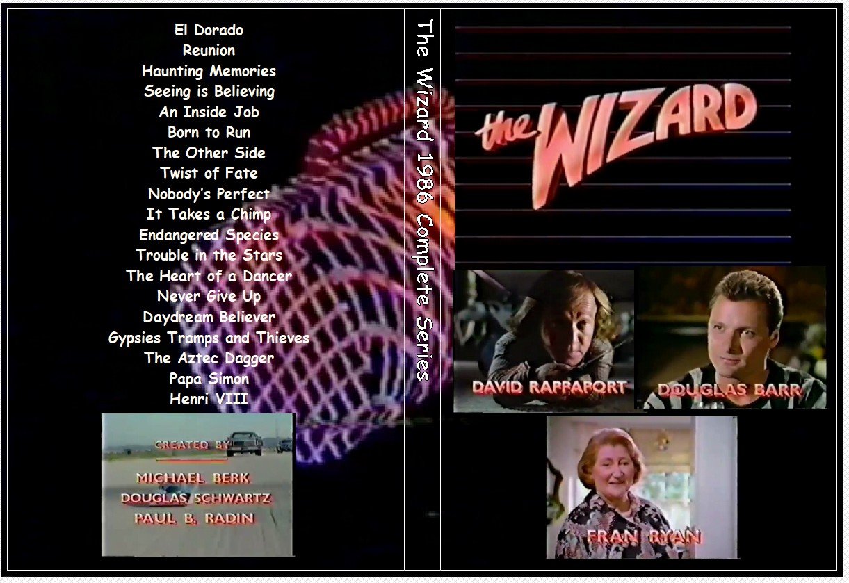The Wizard 1986 Complete Series on 5 DVD’s