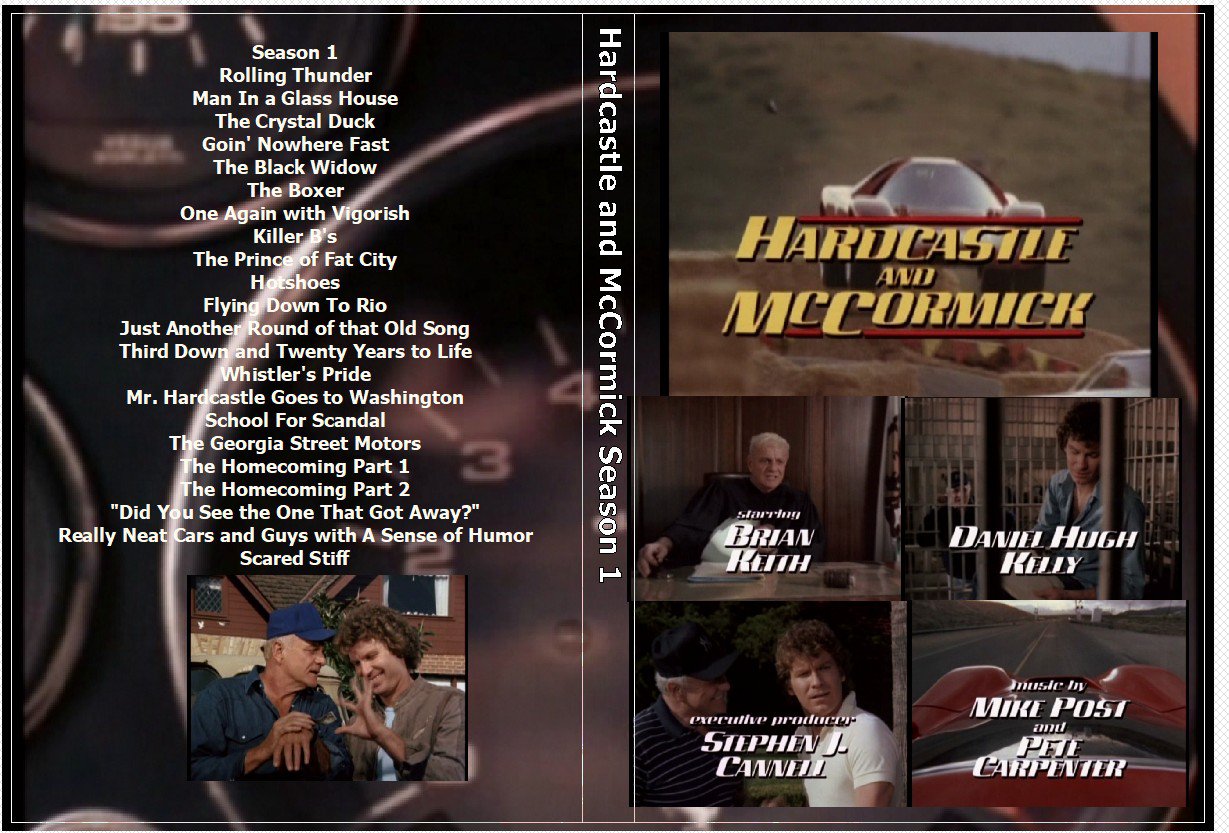 Hardcastle and McCormick the Complete Series on 15 DVDs