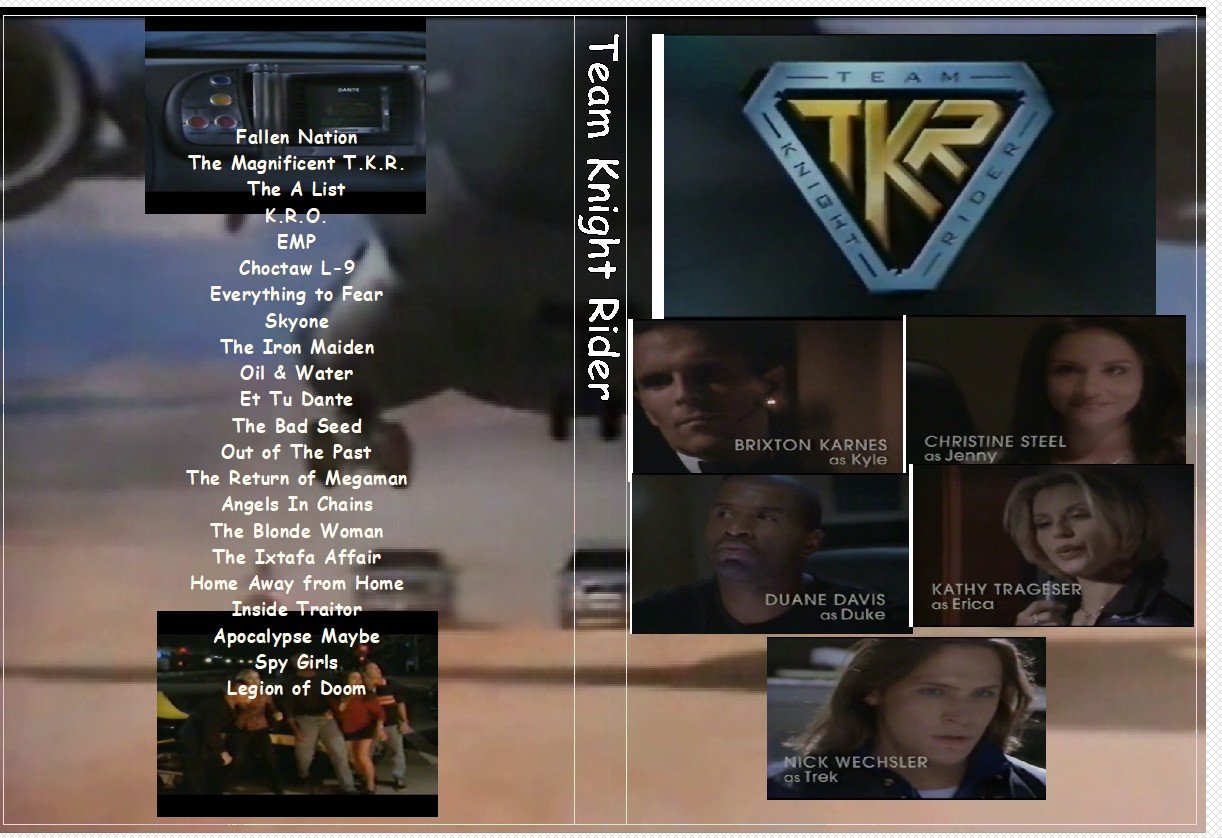 Team Knight Rider the Complete Series on 5 DVD’s