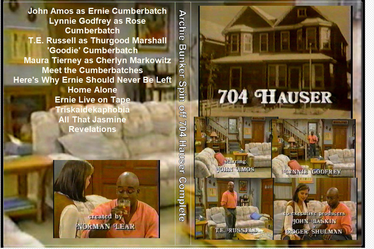 Archie Bunker Spin off 704 Hauser Complete on 1 DVD