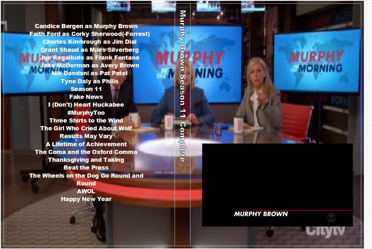 Murphy Brown Season 11 Complete only
