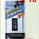 10 Packs Gatsby Powdered Oil Clear Paper Matte Finish, Super absorbent 70 Sheets