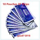 Crest3D White LUXE Teeth White strips Professional Whitening Effect 10 Pouches 20 Strips (No Box) Crest3D White LUXE Teeth White strips Professional Whitening Effect 10 Pouches 20 Strips (No Box)