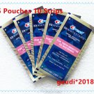 Crest3D Whitestrips Dental Whitening Kit Gentle Routine For Teeth Sensitive (5 Pouches 10 Strips)