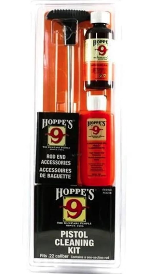 Hoppe's No. 9 Cleaning Kit with Aluminum Rod, .22 Caliber Pistol PCO22B