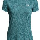 Under Armour Women's Tech Short Sleeve Crew Twist T-Shirt - Medium 1277206-716-0002