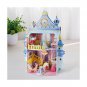 CubicFun Dollhouse 3D Puzzle DIY Kit Toys with Furniture,Fairytale Castle