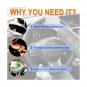 CigaMaTe Car Steering Wheel Covers, Universal Leather Breathable, Anti-Slip, ...