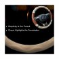 CigaMaTe Car Steering Wheel Covers, Universal Leather Breathable, Anti-Slip, ...