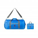 EEZEE 40L Lightweight Waterproof Foldable Duffle Bags for Men Women Blue