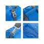 EEZEE 40L Lightweight Waterproof Foldable Duffle Bags for Men Women Blue