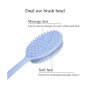 Silicone Bath Brush BBX Lephsnt Ultra-Soft BPA-Free Back Scrubber with Long H...