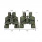 Binoculars 10X42 with Low Light Vision, Folding Durable HD Binoculars with Ea...