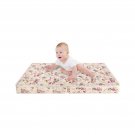 Folding Portable Crib Mattress Sponge Toddler Bed Mattress 5-inch Soft for Ba...